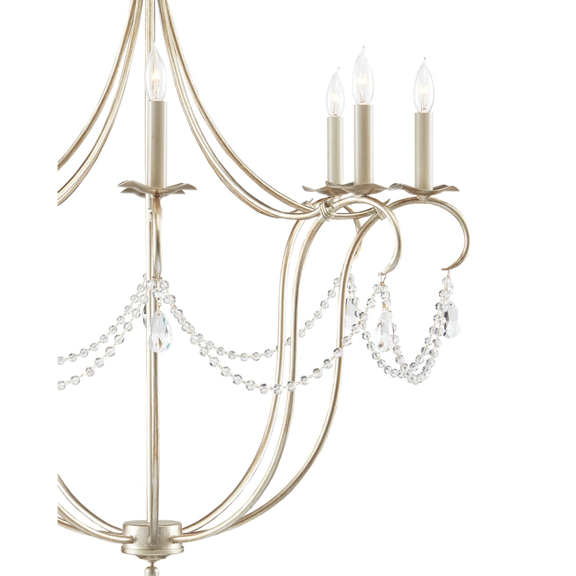 Crystal Lights 31 Inch Chandelier,